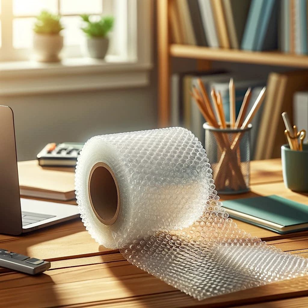 Plástico de Burbujas | Rollo: 100 cm x 10 m (10 m2) | Aire Burbuja de Alta Presión Mayor Amortiguación