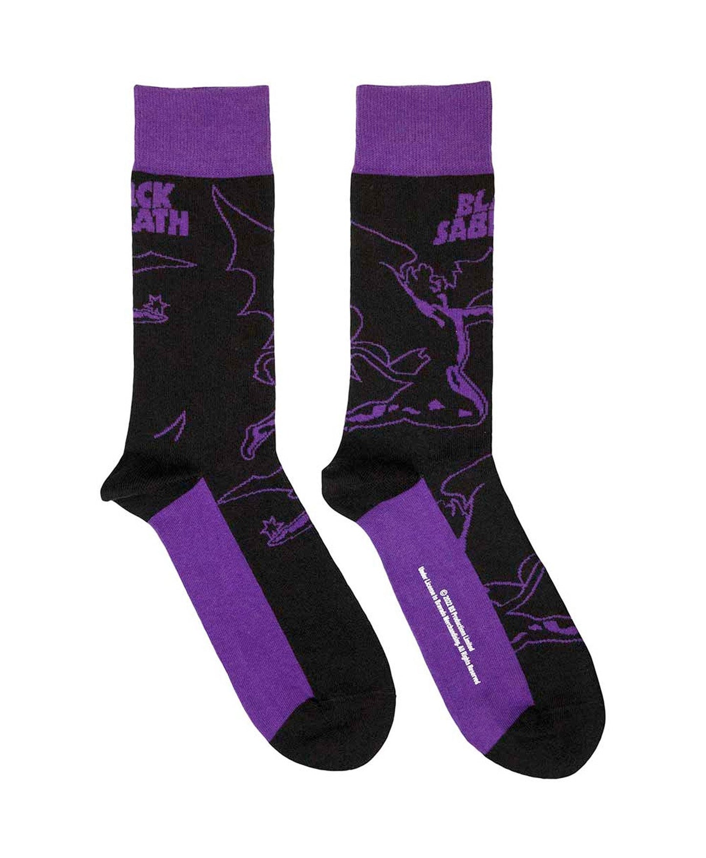 Black Sabbath - Calcetines "Logo & Demon"