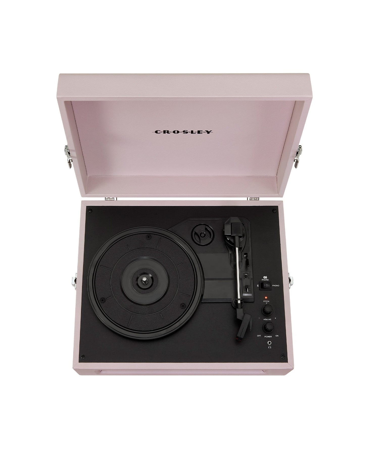 Crosley - Tocadiscos Crosley Voyager Bluetooth Doble - Rosa Amatista
