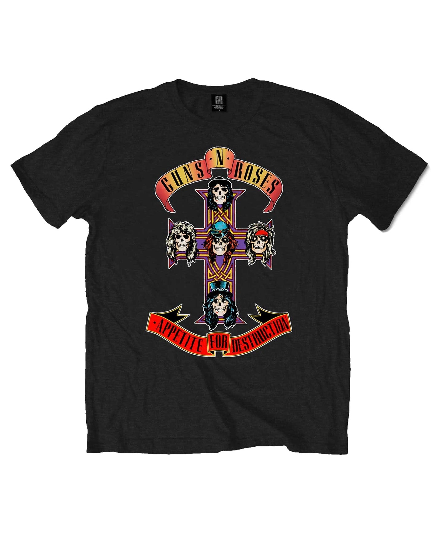 Guns N' Roses - Camiseta "Appetite for Destruction" Unisex