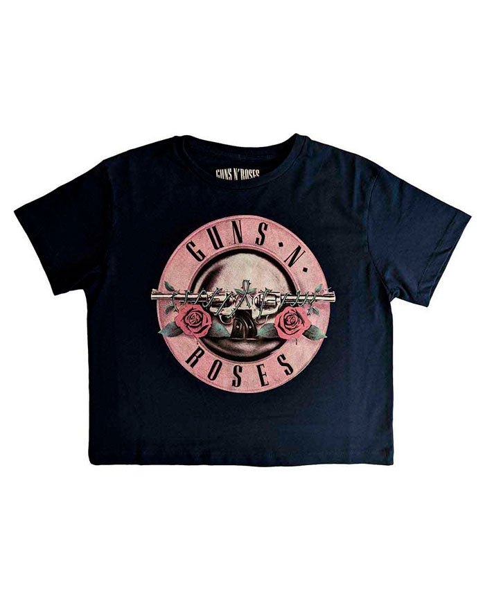 Guns N' Roses - Camiseta Crop Top "Logo"