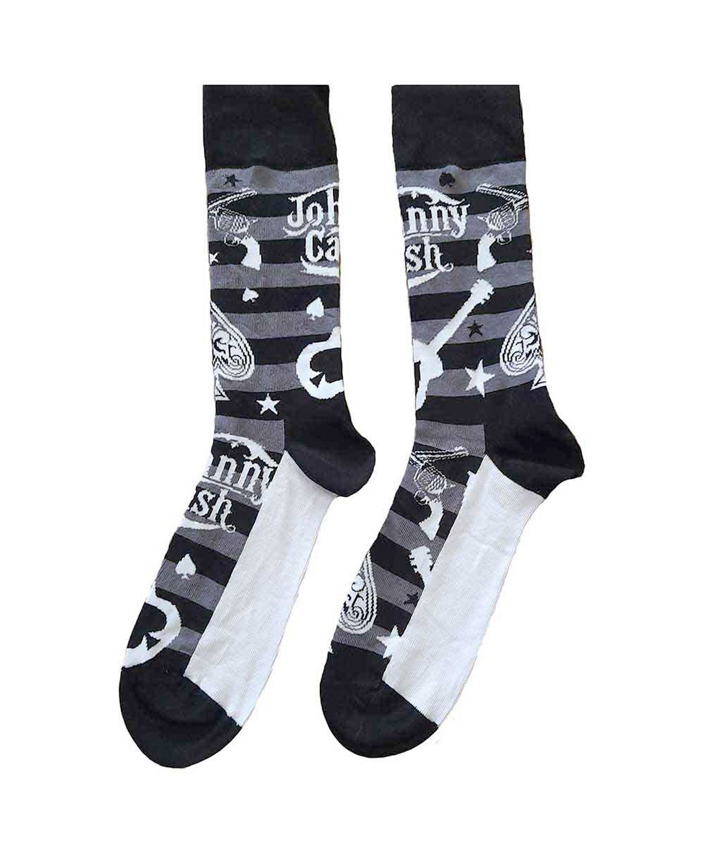 Johnny Cash - Calcetines "Guitars & Guns"