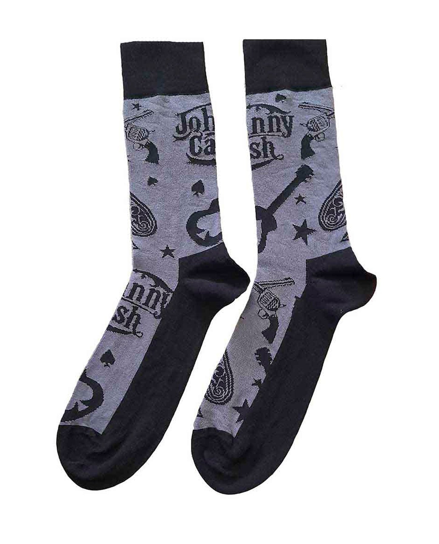 Johnny Cash - Calcetines "Guitars n' Guns"