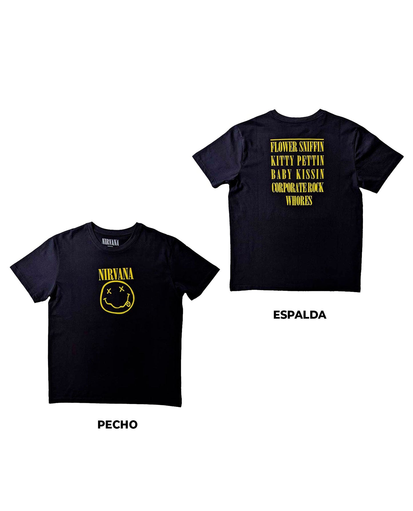 Nirvana - Camiseta "Flower Sniffin" Unisex