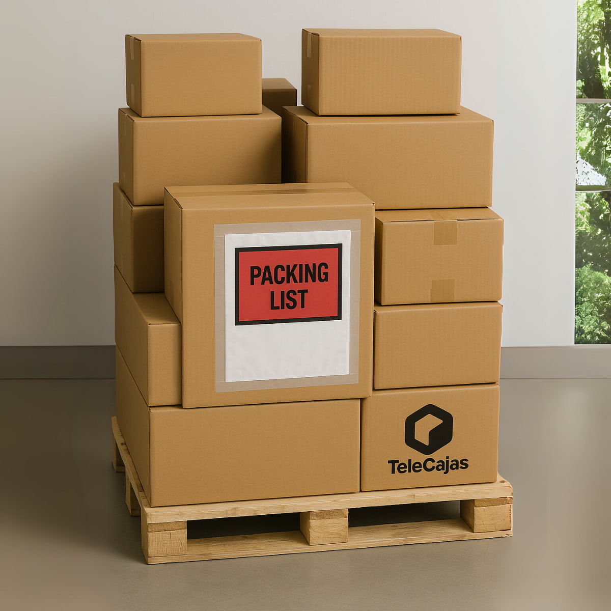 1000 Packing List A6+ | 165x122 mm (Interior); Exterior: 175x132 mm | A4 Doblado en 4 | Sobre adhesivo para Albaranes y Documentación | Pack de 1000 Bolsas