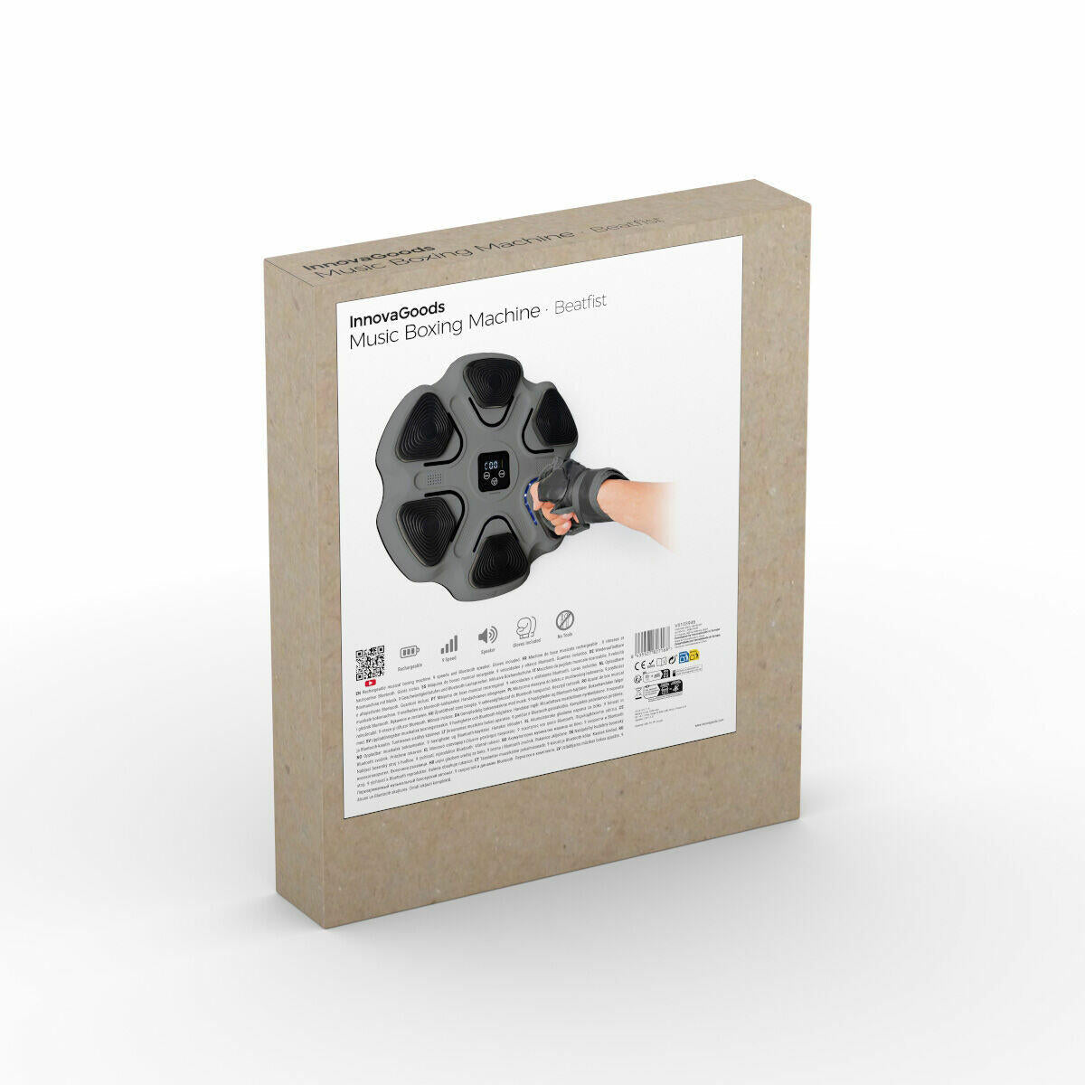 Máquina de Boxeo Musical Recargable Beatfist