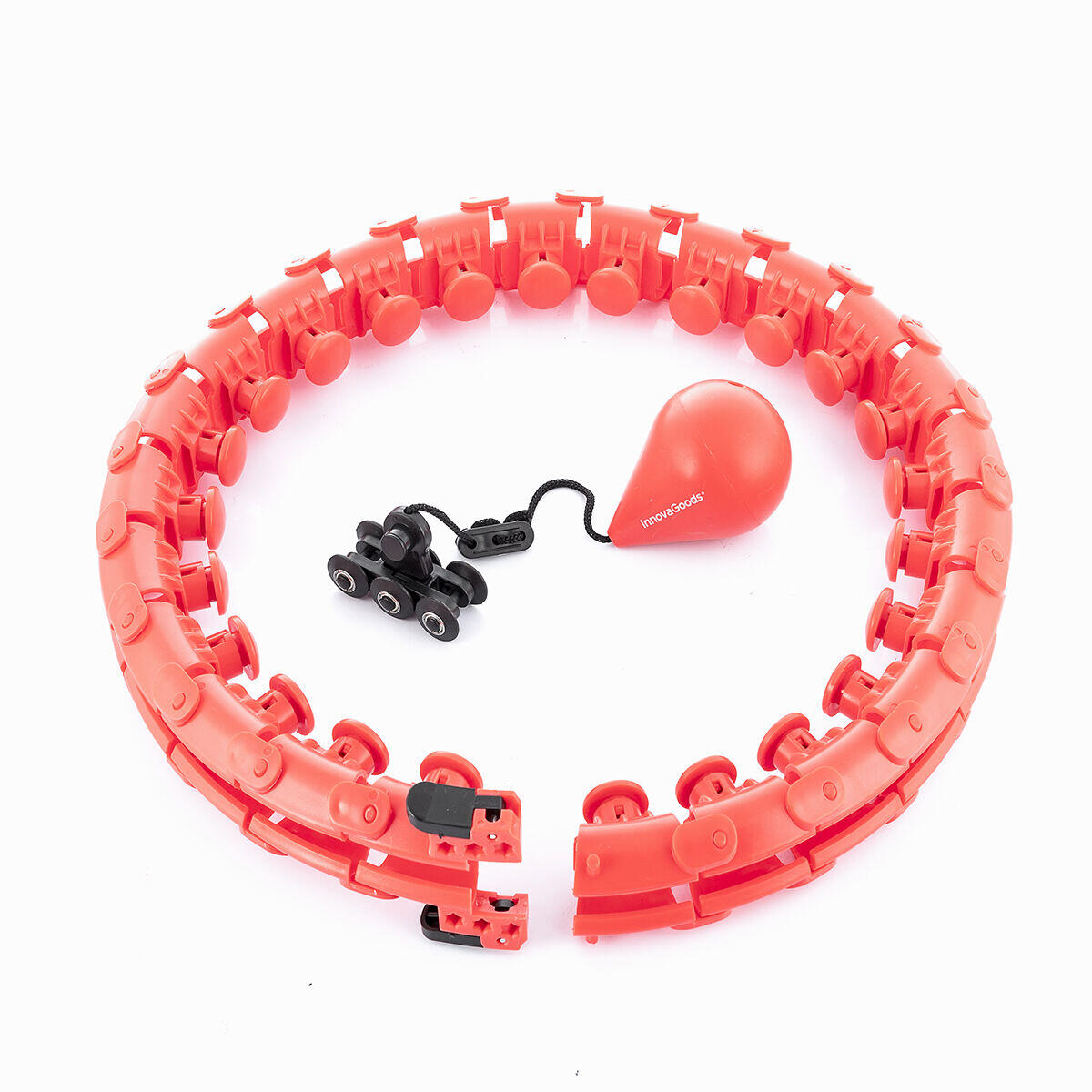 Aro de Fitness Inteligente con Peso | Moldea Cintura y Quema Calorías