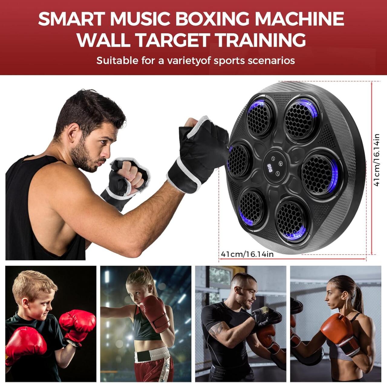 Maquina Entrenamiento Boxeo