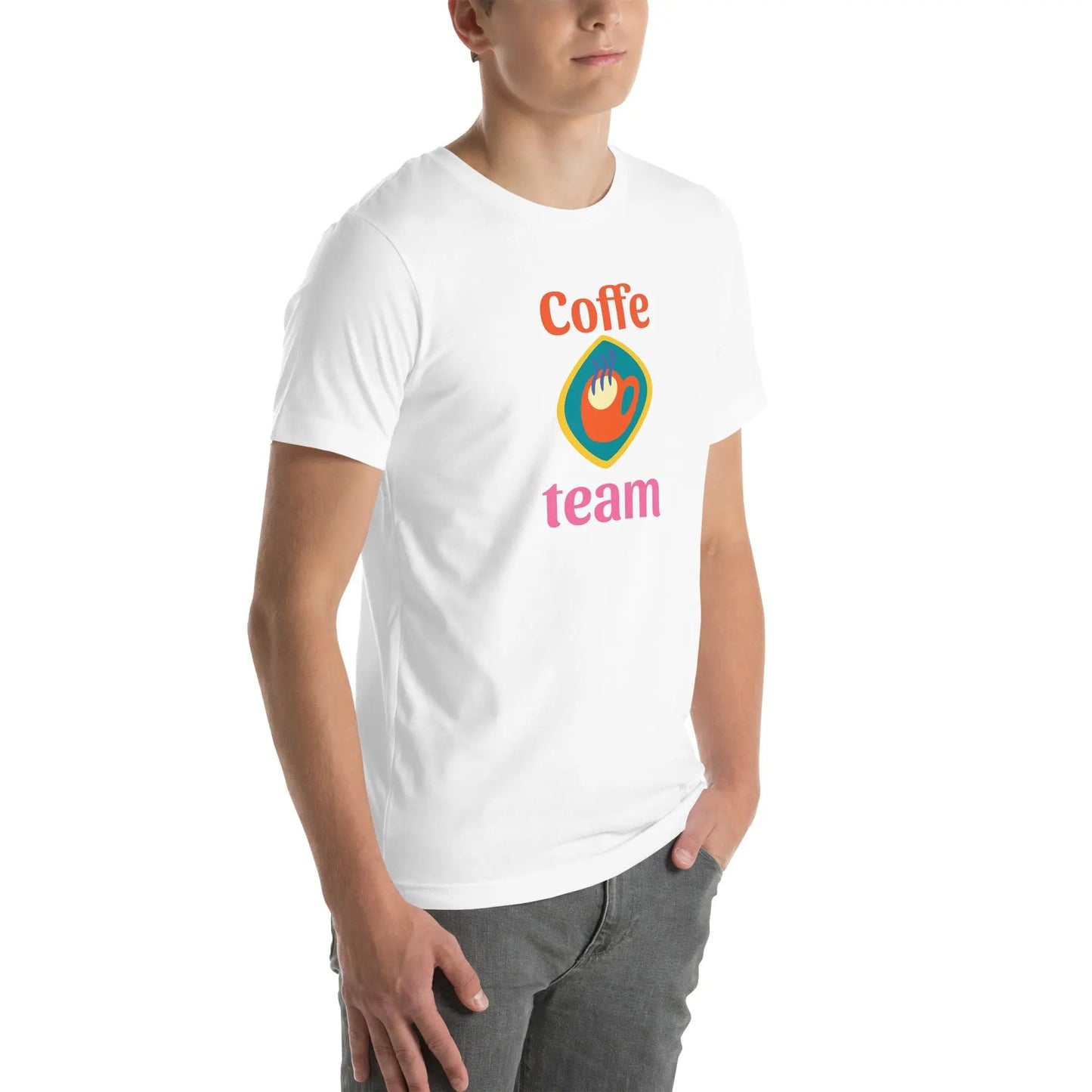 Coffee Team Unisex Cotton T-Shirt - Coffee Lovers EME