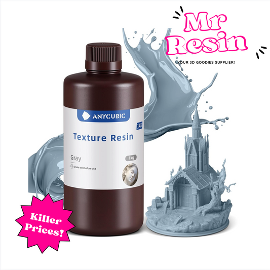 🔥Texture Resin 14K de Anycubic, detalles y flexibilidad para tus miniaturas y figuras🔥