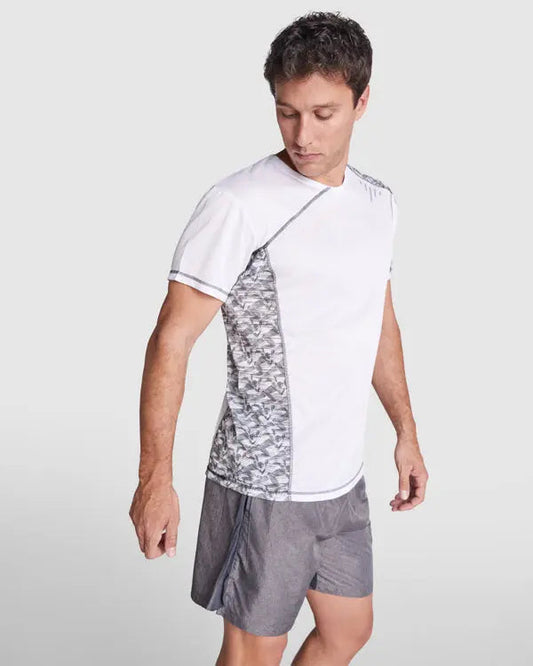 Camiseta técnica de manga raglán con paneles sublimados Vetonek