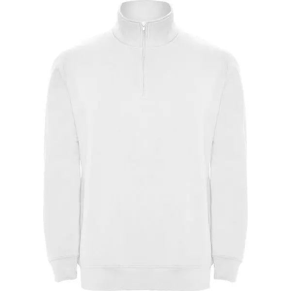 Sudadera con media cremallera a tono y cuello alto Vetonek