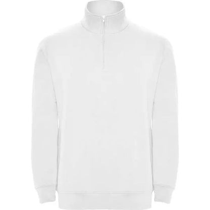 Sudadera con media cremallera a tono y cuello alto Vetonek