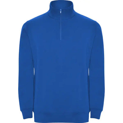 Sudadera con media cremallera a tono y cuello alto Vetonek