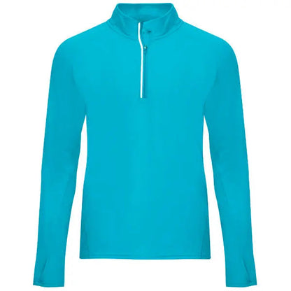 Sudadera técnica de manga larga ranglán para hombre con interior perchado Vetonek