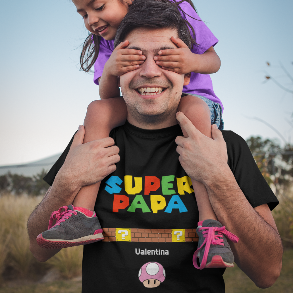 Camiseta SuperPapá | Regalos para padres, Abuelos y Tios