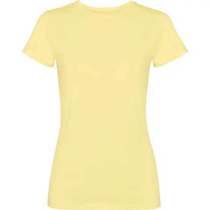 Camiseta de mujer de manga corta100% algodón con acabado lavado ácido Vetonek