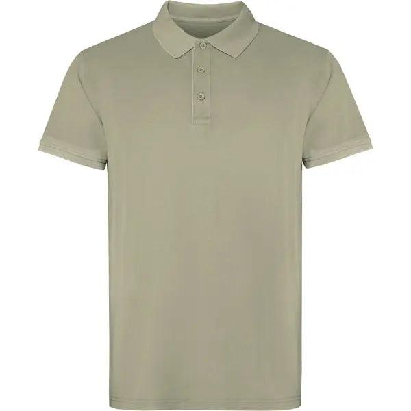 Polo de manga corta unisex, 100% algodón con acabado lavado ácido Vetonek