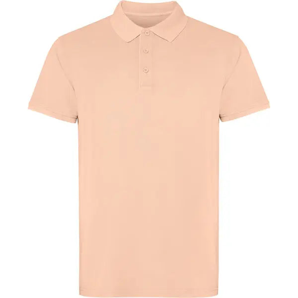Polo de manga corta unisex, 100% algodón con acabado lavado ácido Vetonek