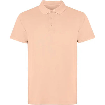 Polo de manga corta unisex, 100% algodón con acabado lavado ácido Vetonek