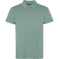 Polo de manga corta unisex, 100% algodón con acabado lavado ácido Vetonek