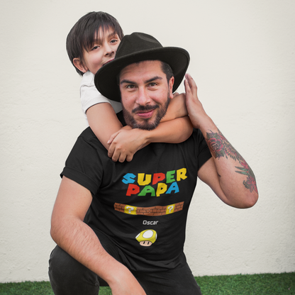Camiseta SuperPapá | Regalos para padres, Abuelos y Tios