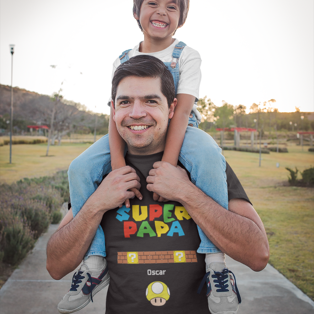 Camiseta SuperPapá | Regalos para padres, Abuelos y Tios