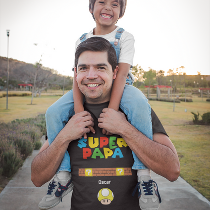 Camiseta SuperPapá | Regalos para padres, Abuelos y Tios