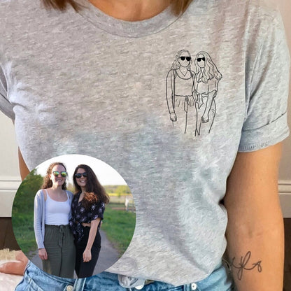 👕✨ Sudadera Personalizada Contorno✨👕