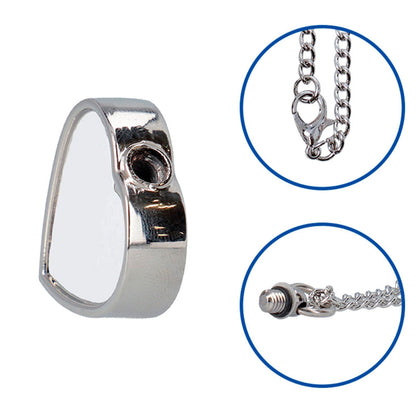 Colgante Portacenizas "Siempre Contigo" – Corazón con Foto Personalizada