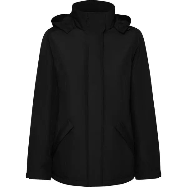Parka acolchada entallada de tejido impermeable para mujer Vetonek