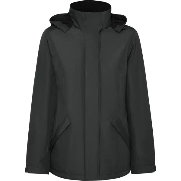 Parka acolchada entallada de tejido impermeable para mujer Vetonek