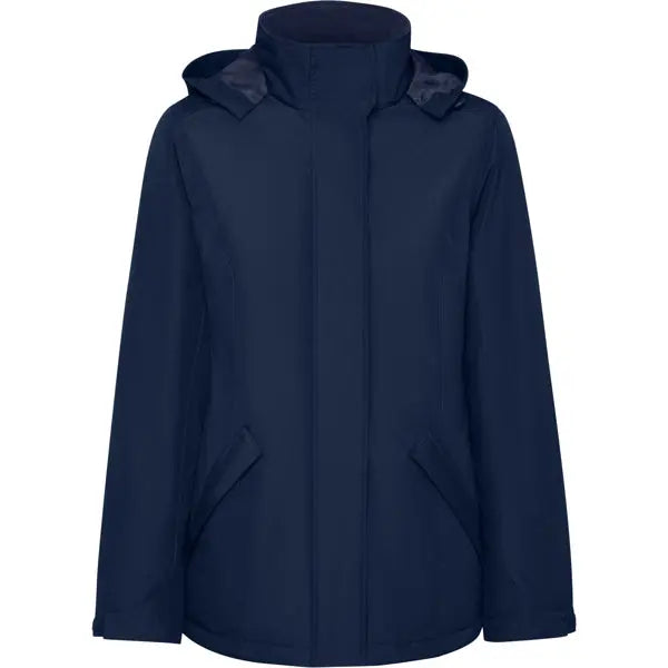Parka acolchada entallada de tejido impermeable para mujer Vetonek