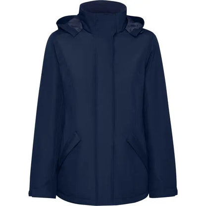 Parka acolchada entallada de tejido impermeable para mujer Vetonek