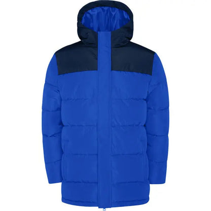 Chaqueta acolchada combinada con capucha fija Vetonek