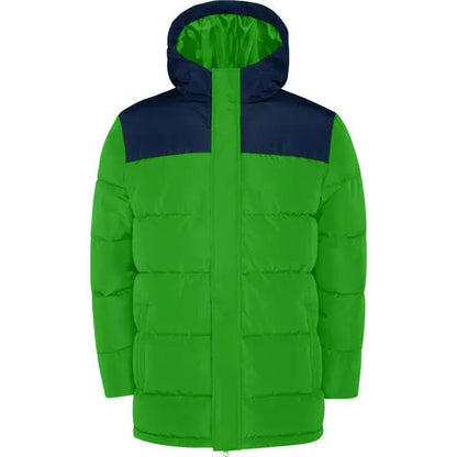 Chaqueta acolchada combinada con capucha fija Vetonek