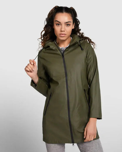 Chubasquero impermeable entallado para mujer Vetonek