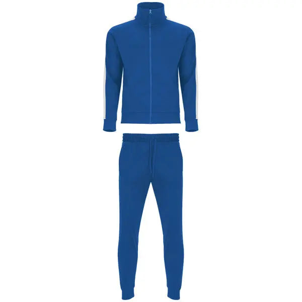 Chándal combinado de chaqueta y pantalón: Cuello alto con cubrecosturas interior a tono Vetonek