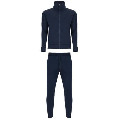 Chándal combinado de chaqueta y pantalón: Cuello alto con cubrecosturas interior a tono Vetonek