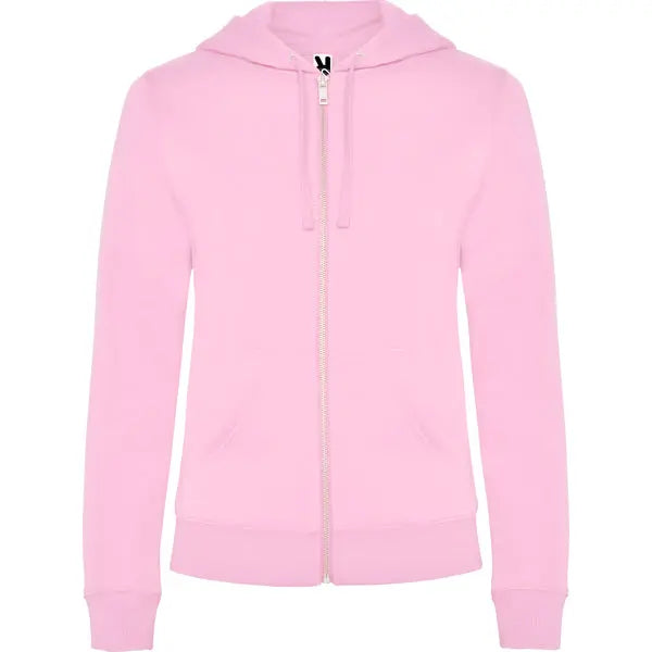 Sudadera de mujer con capucha forrada a tono Vetonek