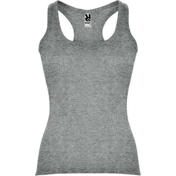 Camiseta entallada, con sisas y escote ribeteado, ancho y enrollado Vetonek