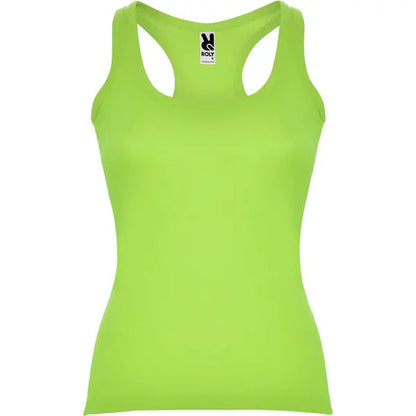 Camiseta entallada, con sisas y escote ribeteado, ancho y enrollado Vetonek