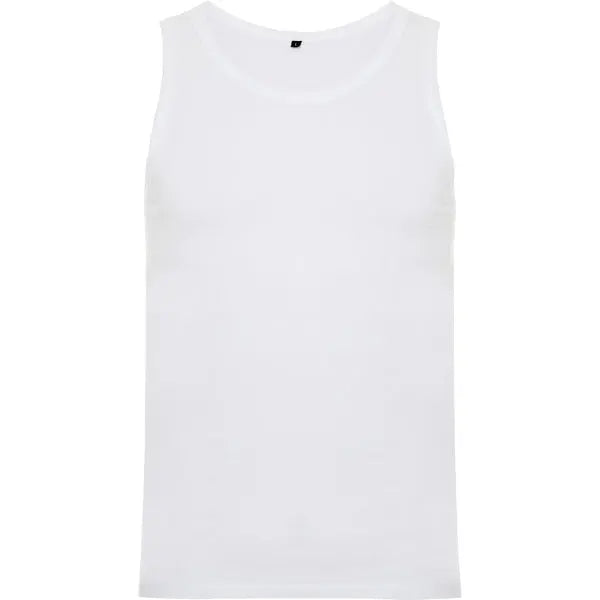 Camiseta de tirantes anchos, corte semientallado, ribeteado en punto liso en escote y sisa Vetonek