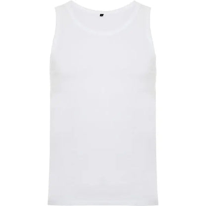 Camiseta de tirantes anchos, corte semientallado, ribeteado en punto liso en escote y sisa Vetonek