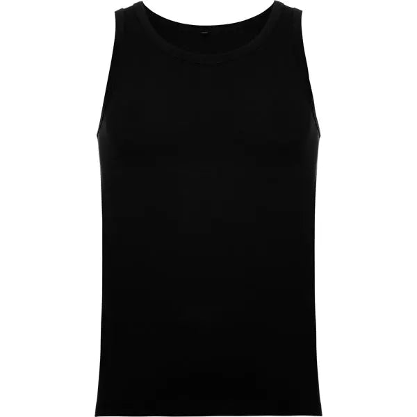 Camiseta de tirantes anchos, corte semientallado, ribeteado en punto liso en escote y sisa Vetonek