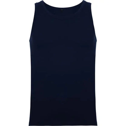 Camiseta de tirantes anchos, corte semientallado, ribeteado en punto liso en escote y sisa Vetonek