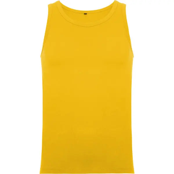 Camiseta de tirantes anchos, corte semientallado, ribeteado en punto liso en escote y sisa Vetonek