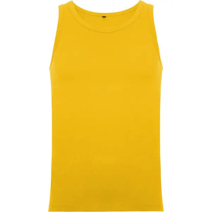 Camiseta de tirantes anchos, corte semientallado, ribeteado en punto liso en escote y sisa Vetonek