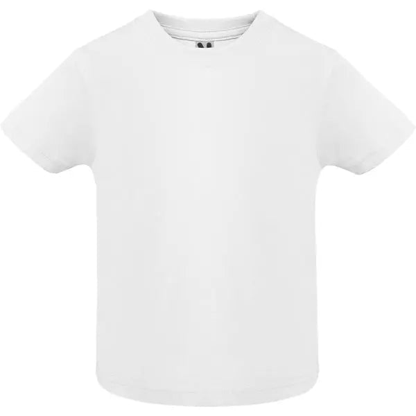 Camiseta de manga corta especial para bebé, confeccionada con tejido en galga fina y acabado compactado Vetonek