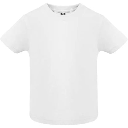 Camiseta de manga corta especial para bebé, confeccionada con tejido en galga fina y acabado compactado Vetonek